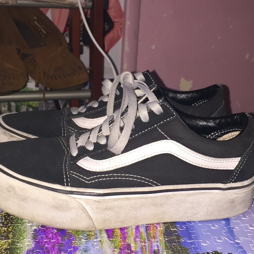 Old Skool Plantform Vans